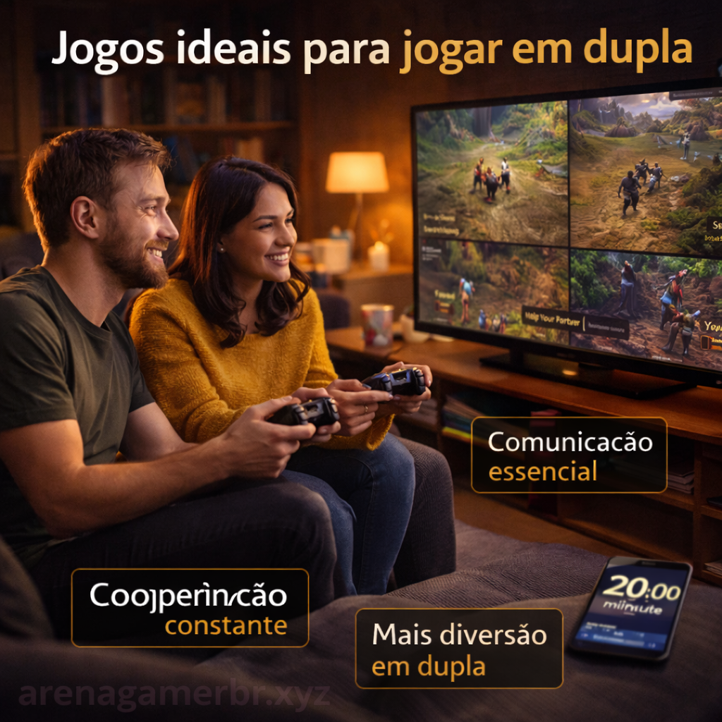 Jogos ideais para jogar em dupla