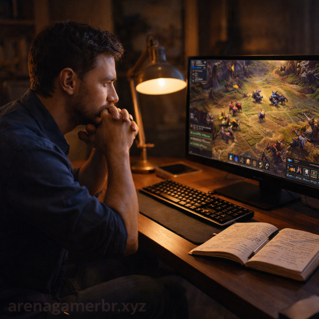 Jogos que recompensam estratégia mais do que reflexo