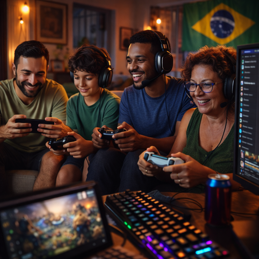 A mudança no perfil do gamer brasileiro nos últimos anos