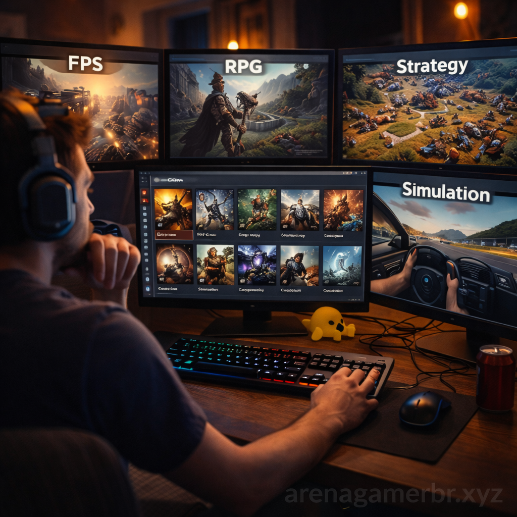 Guia para entender os principais gêneros de jogos atuais